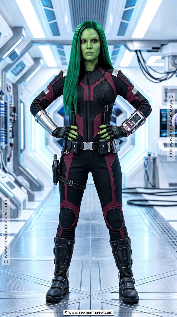 Gamora Costume With Long Green Hair - 30 green hair halloween costumes