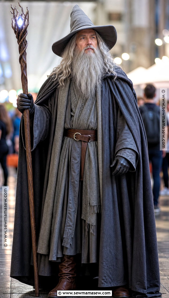 Gandalf Costume With Light Up Staff - 30 gandalf costume ideas