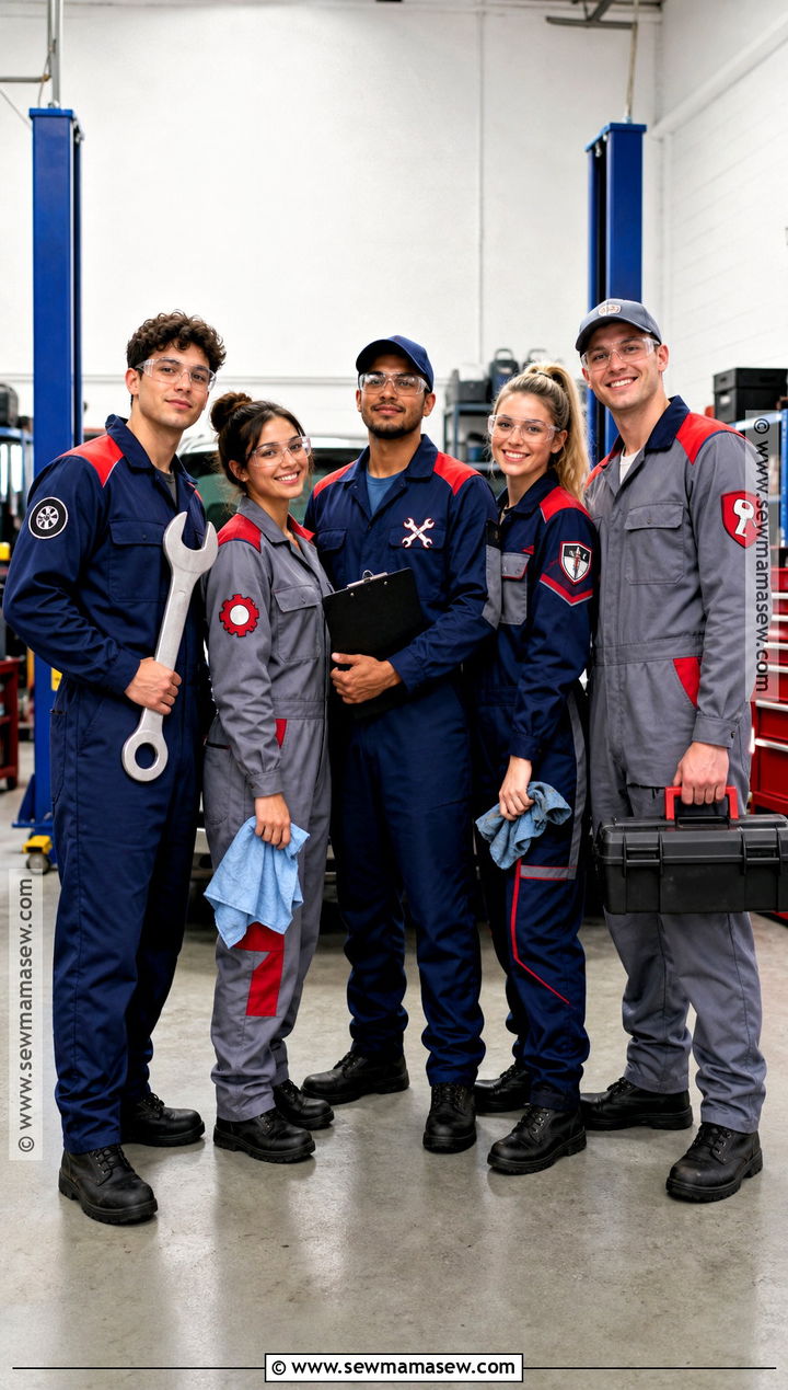 Garage Crew Group Mechanic Costume - 30 mechanic costume ideas