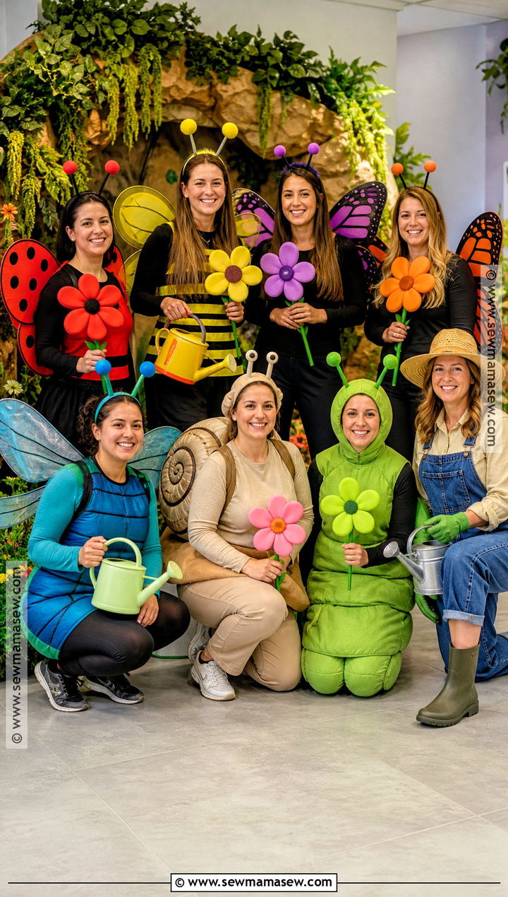 Garden Bug Teacher Team Costume - 30 Teacher Team Halloween Costumes