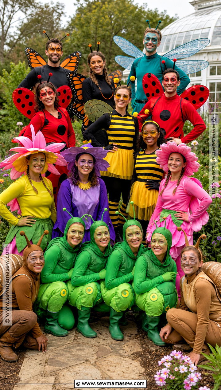 Garden Bugs Group Costume - 35 big group costume ideas