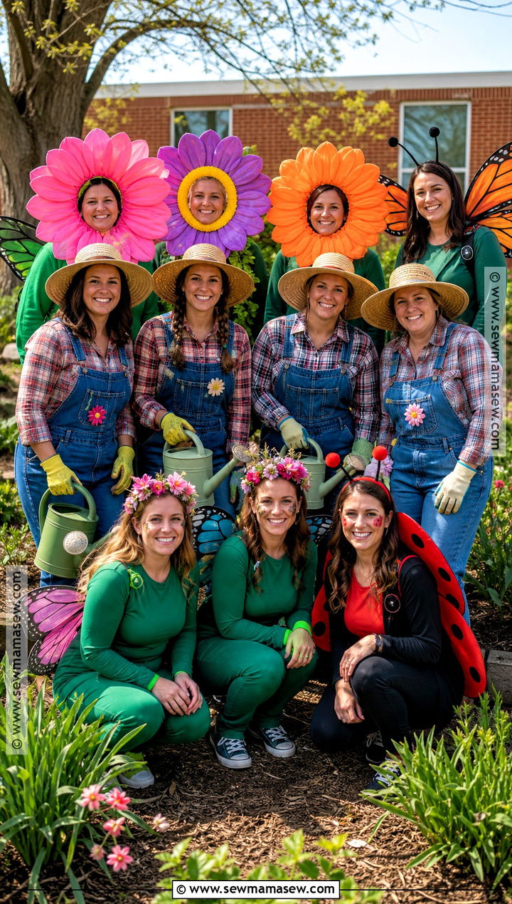 Garden Crew School Staff Costume - 30 School Staff Halloween Costume Ideas
