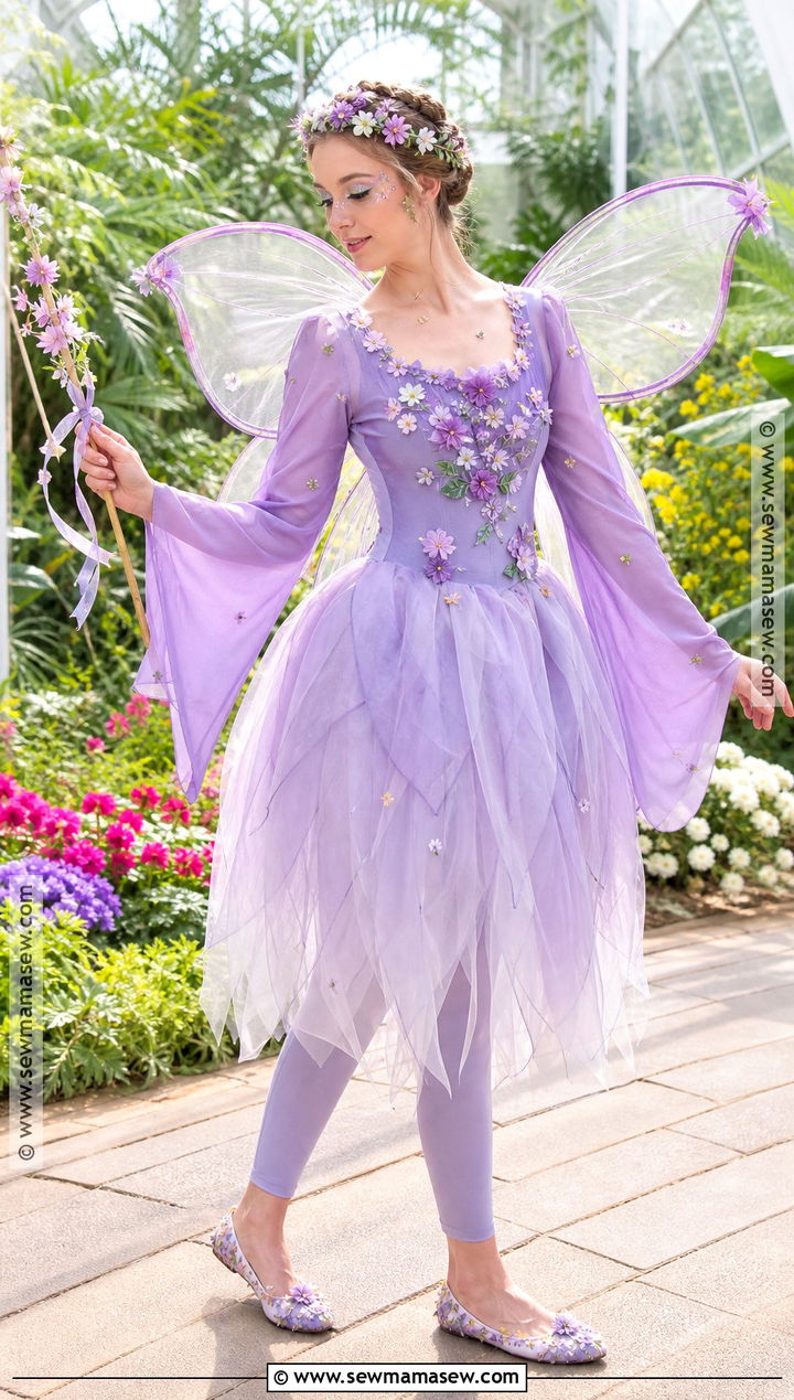 Garden Fairy Costume - 35 homemade costume ideas for women