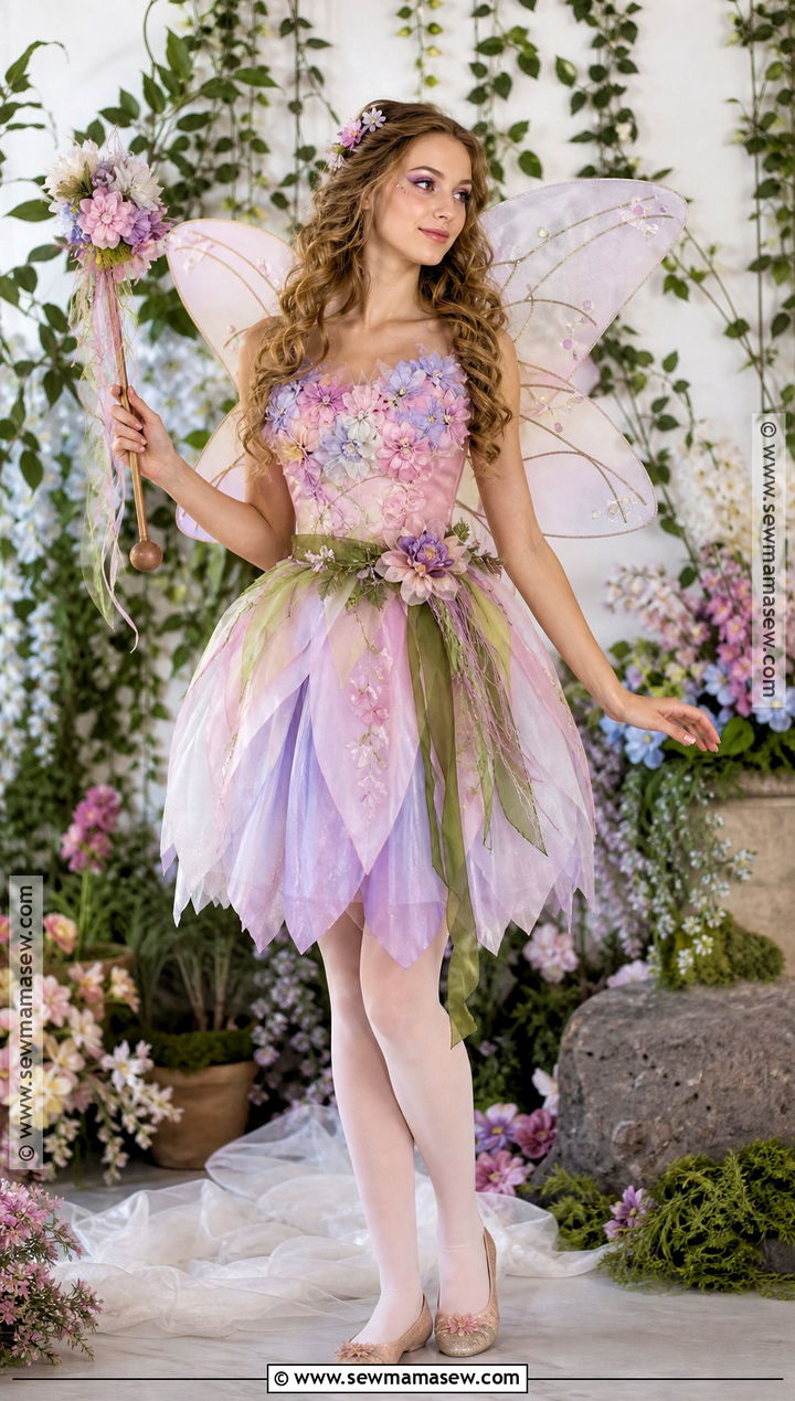 Garden Fairy Costume - 40 simple costumes