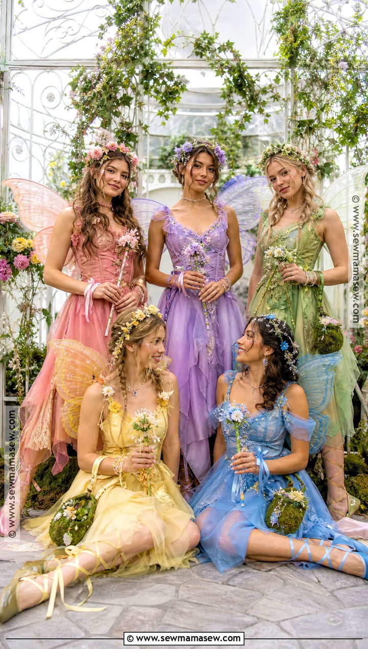 Garden Fairy Group Costume - 40 cute group halloween costumes