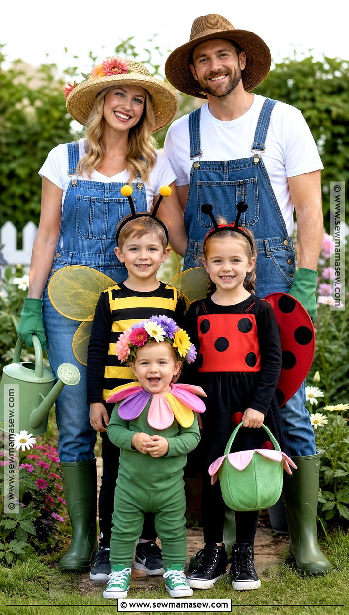 Garden Family Costume With Toddler - 35 family halloween costumes with for toddlers