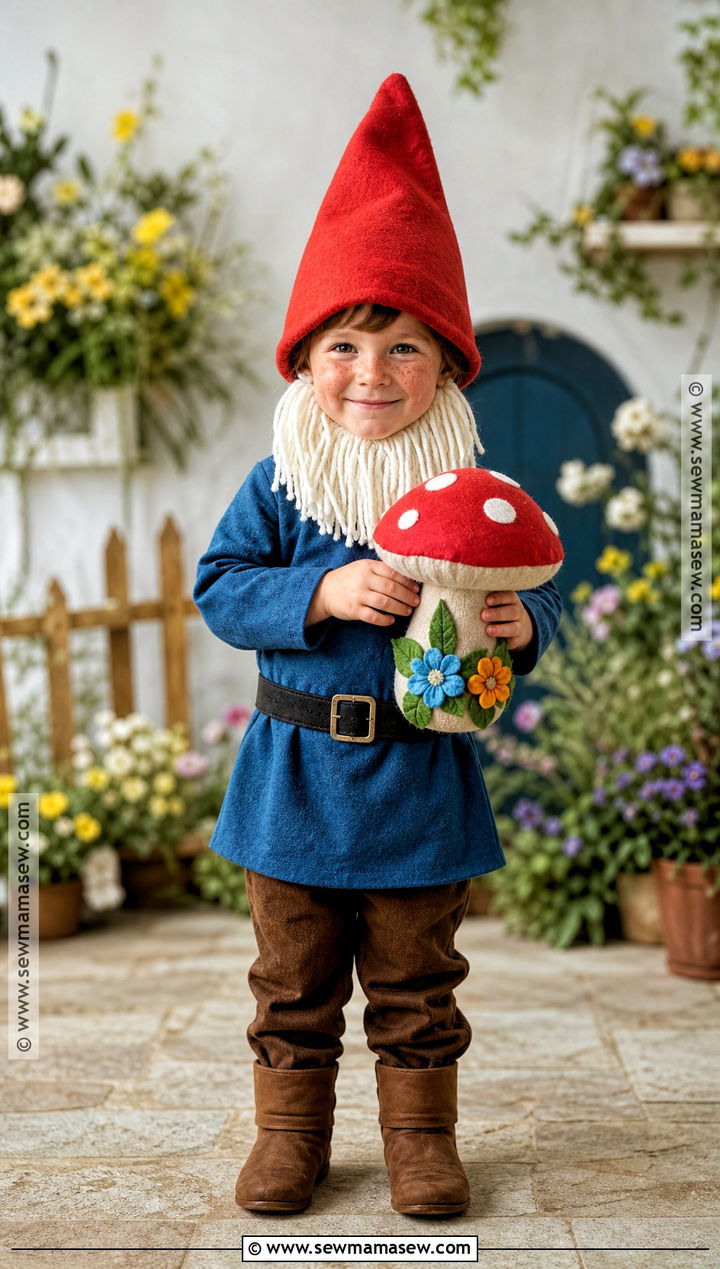 Garden Gnome Costume For Kids - 40 halloween costumes for kids