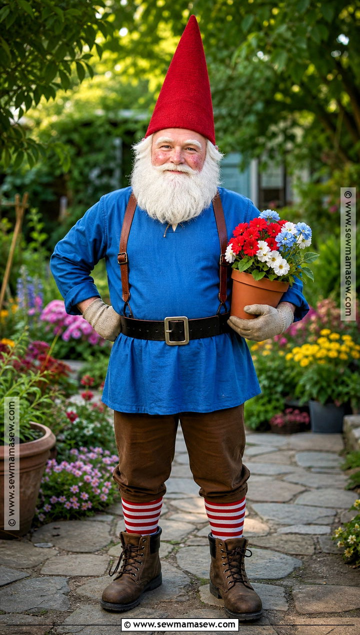 Garden Gnome Costume With Red Hat - 30 costume outfits