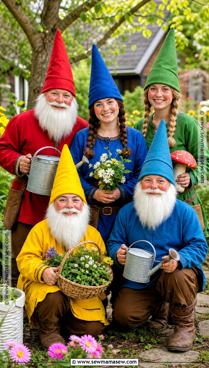 Garden Gnome Group Costume - 35 easy group costumes