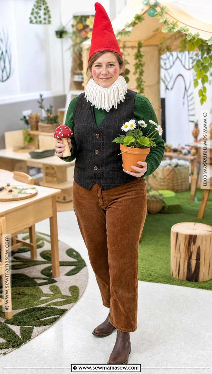 Garden Gnome Teacher Costume - 35 halloween costumes for teachers