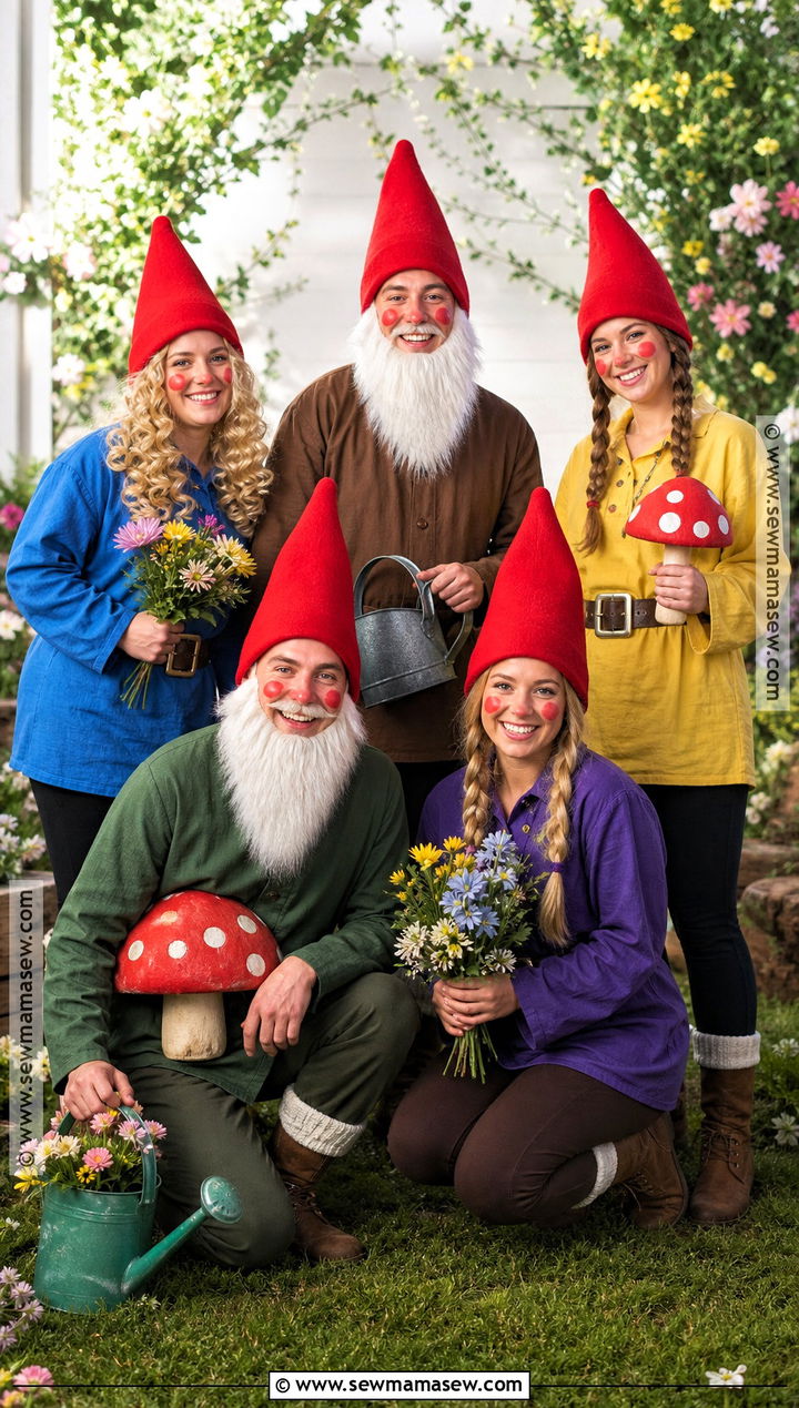 Garden Gnome Team Costume - 35 team costume ideas