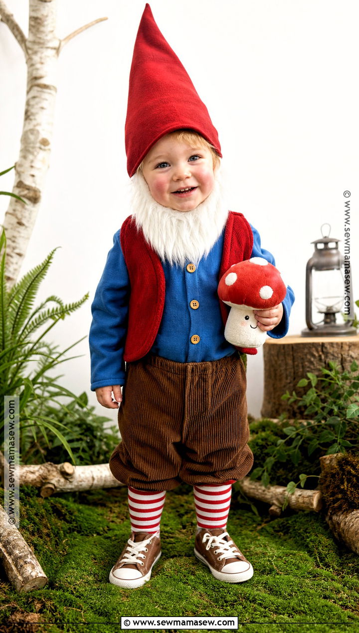 Garden Gnome Toddler Costume - 35 toddler costumes