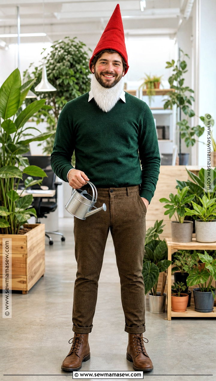 Garden Gnome Work Costume - 30 Halloween Costumes For Work Appropriate