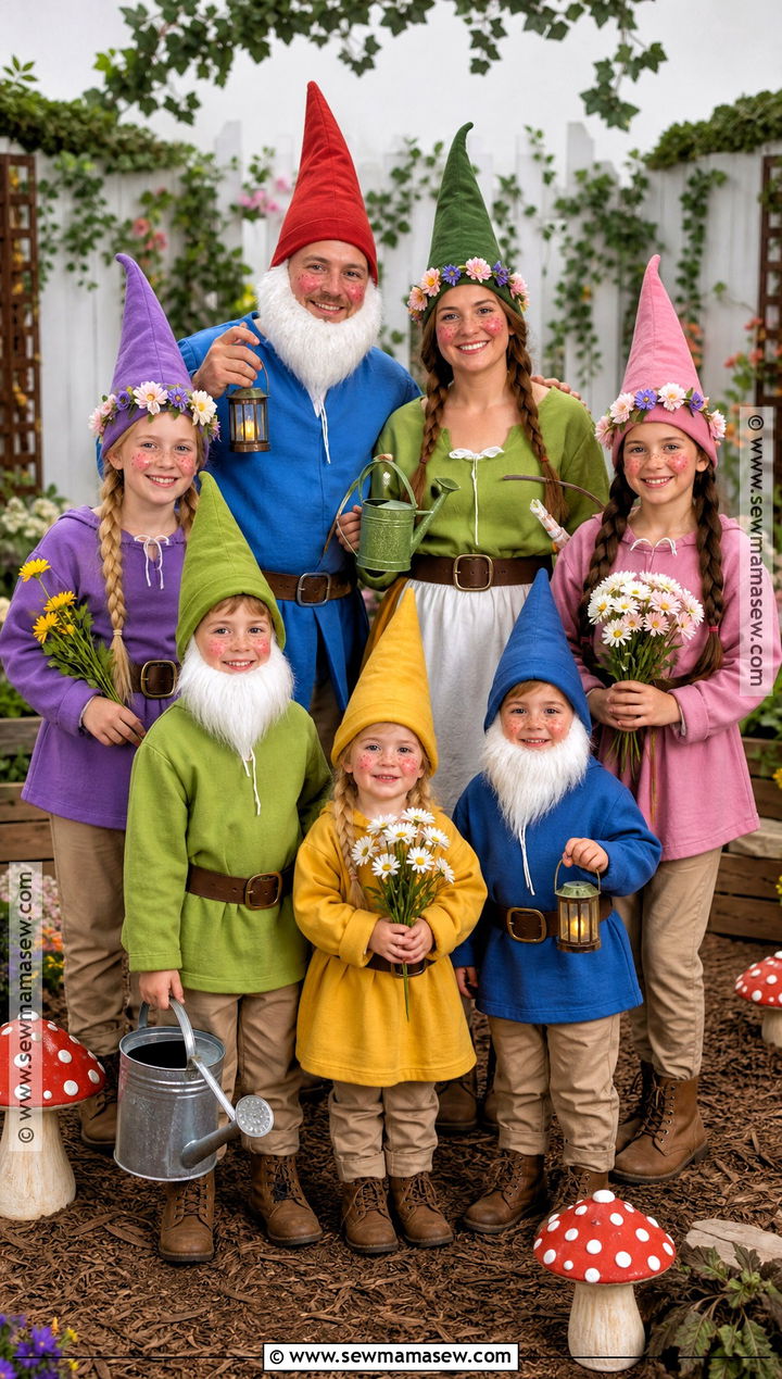 Garden Gnomes Group Costume - 30 best group halloween costumes