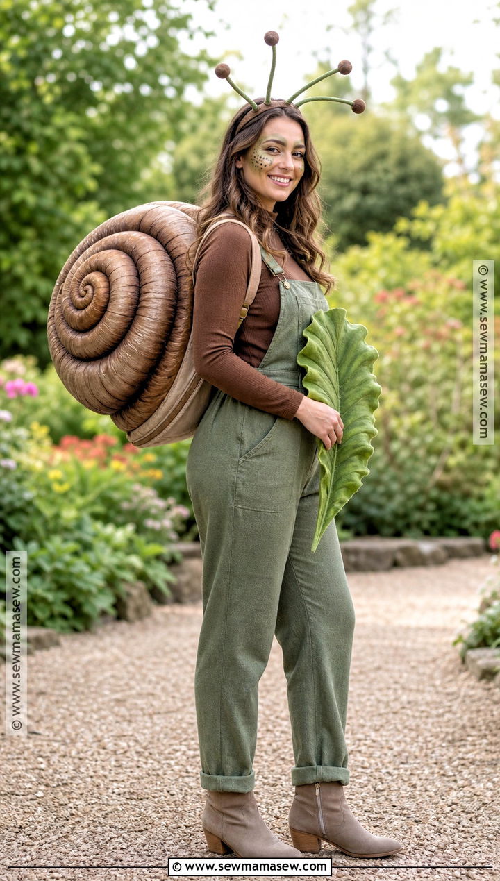 Garden Snail Costume - 35 bug costume ideas