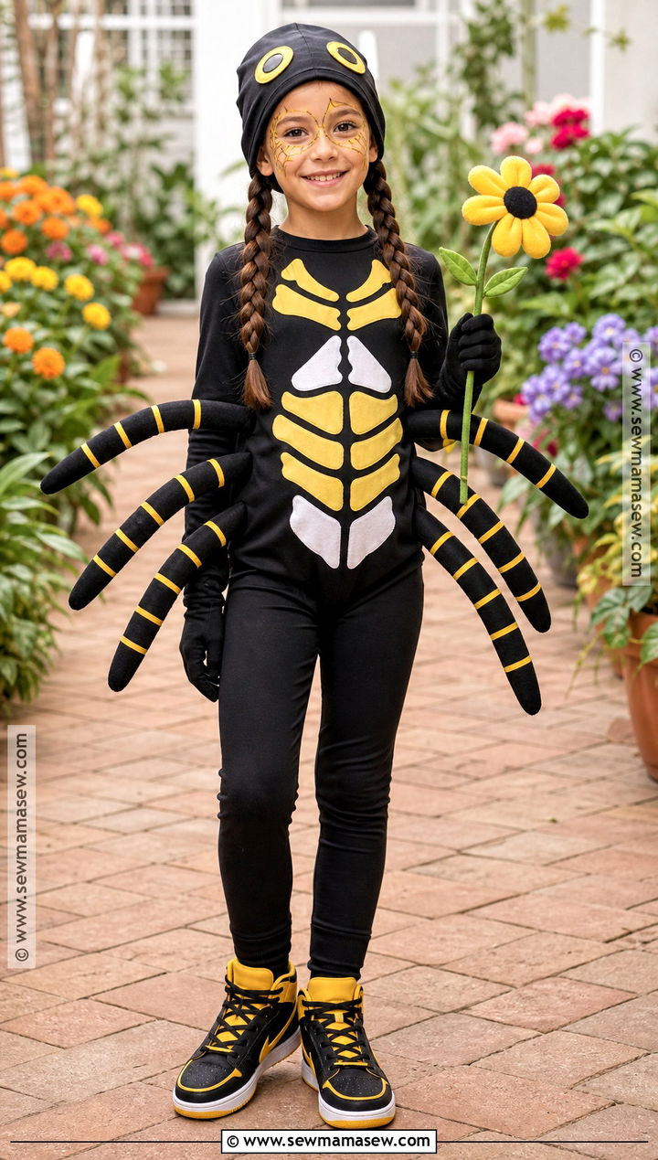 Garden Spider Costume - 30 spider costume ideas for kids