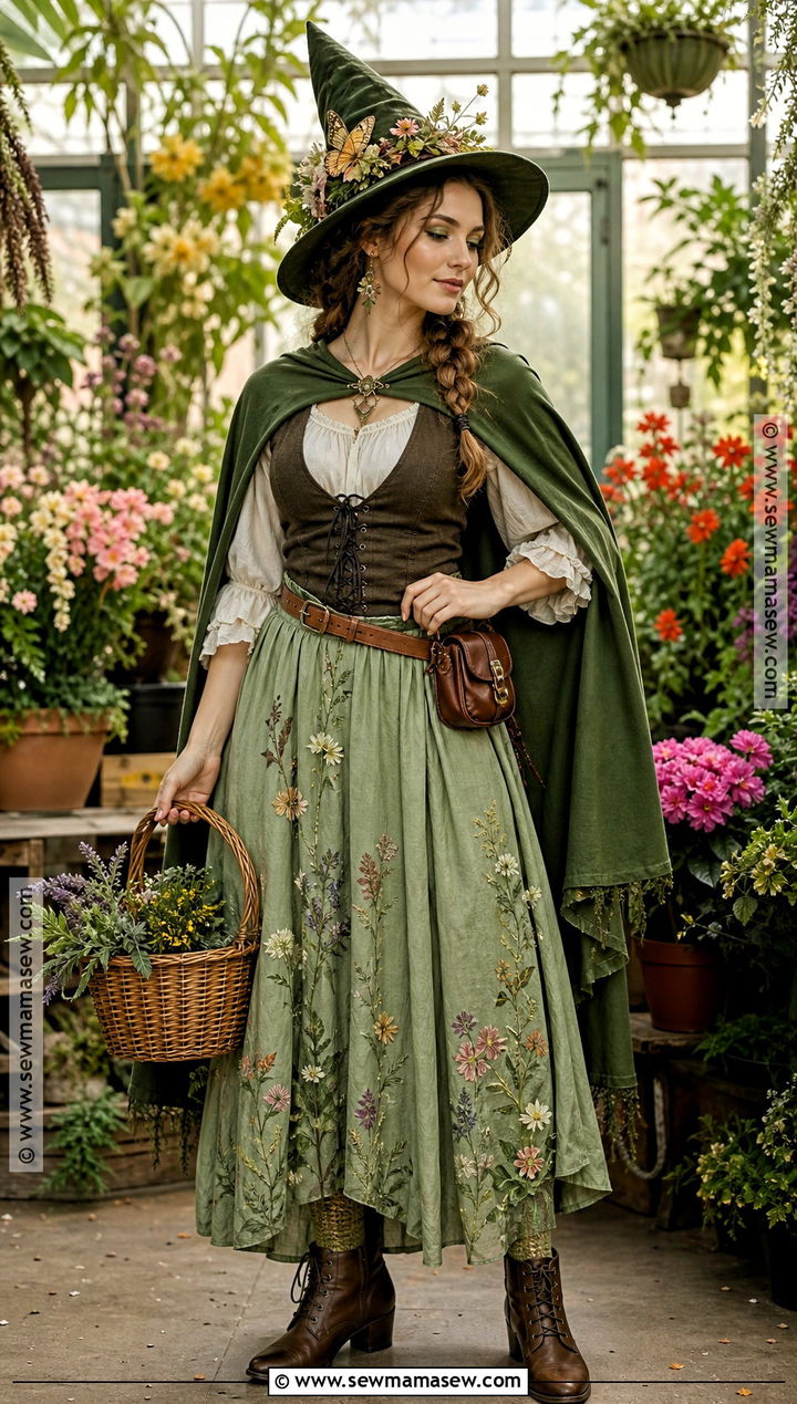 Garden Witch Costume - 45 witch halloween costume ideas