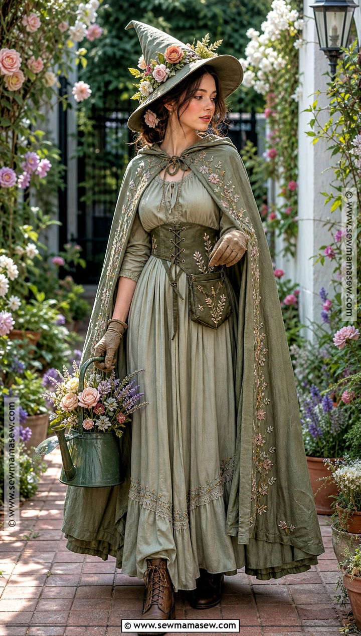 Garden Witch Costume - 40 witch costumes for women