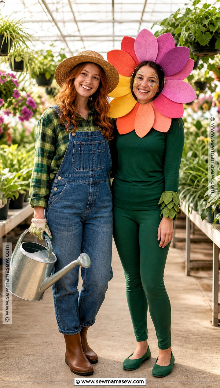 Gardener And Flower Costume - 30 two person costume ideas