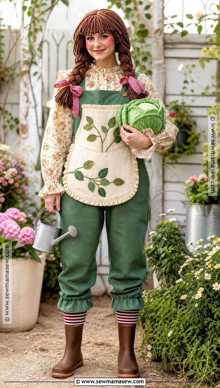 Gardener Cabbage Patch Doll Costume - 35 Cabbage Patch Doll Costume Ideas