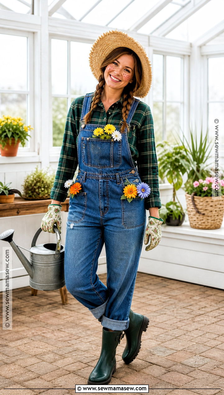 Gardener Costume With Overalls - 30 costume ideas last minute