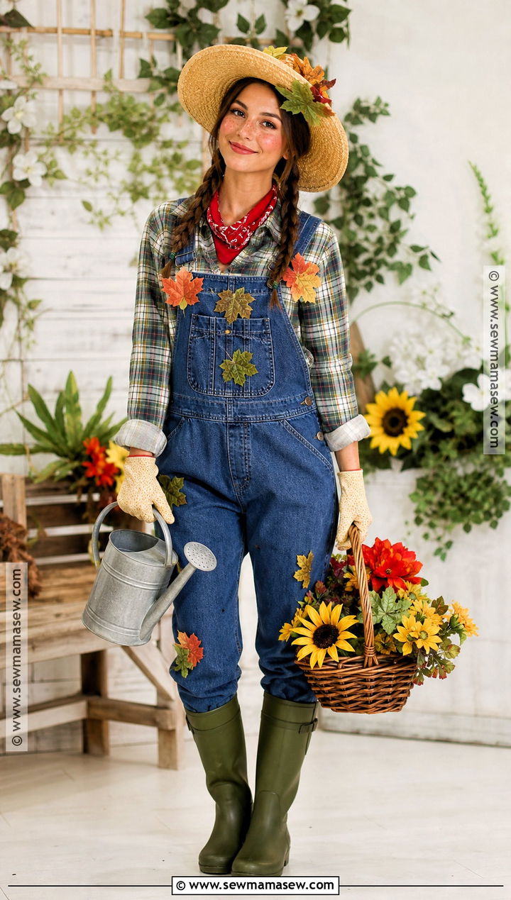 Gardener Costume With Overalls - 45 easy last minute halloween costumes