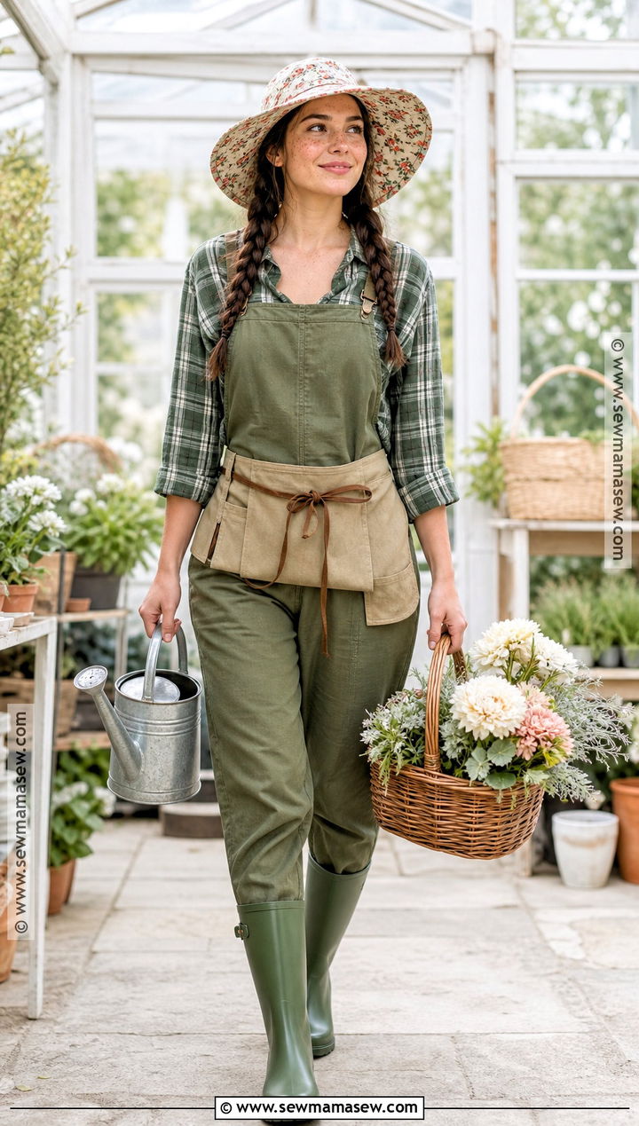 Gardener Costume With Utility Apron - 30 job costumes