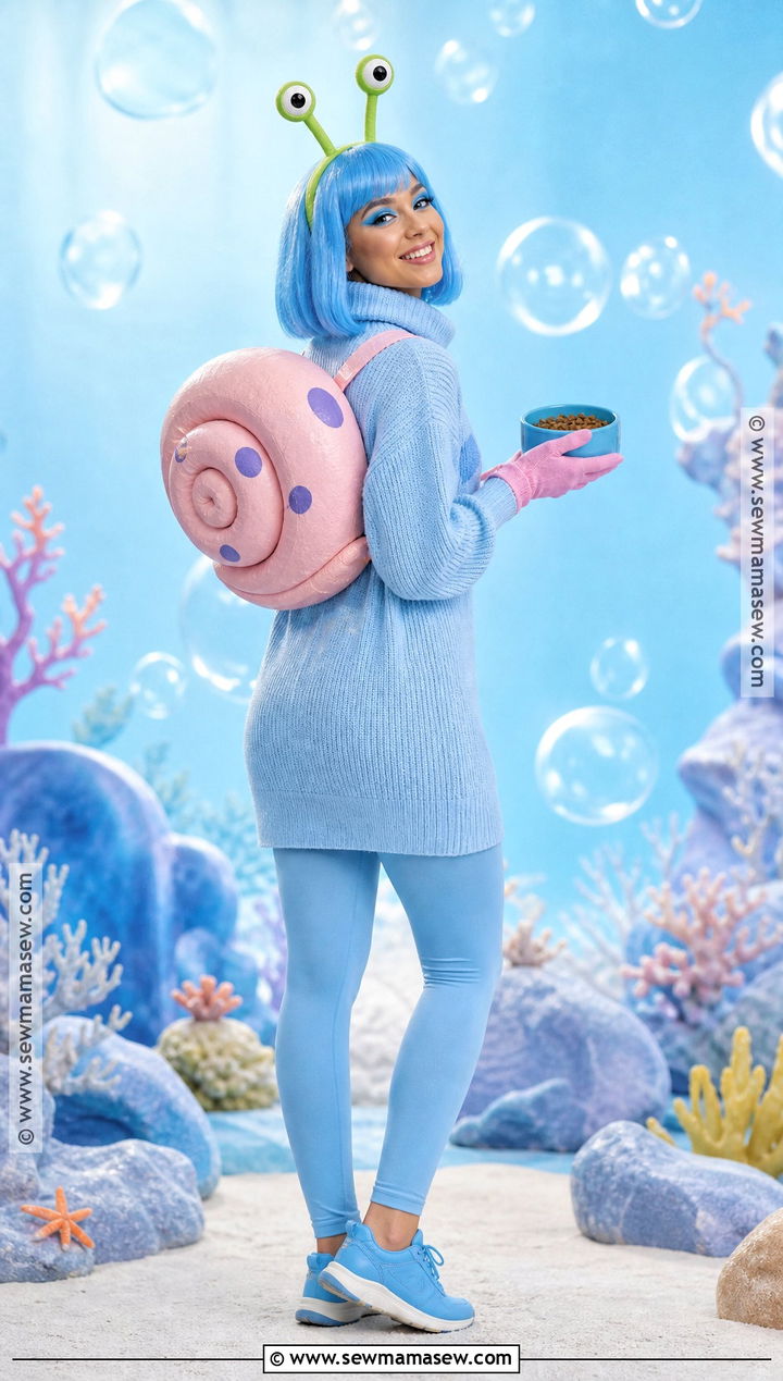 Gary the Snail Costume - 30 spongebob costume ideas for women