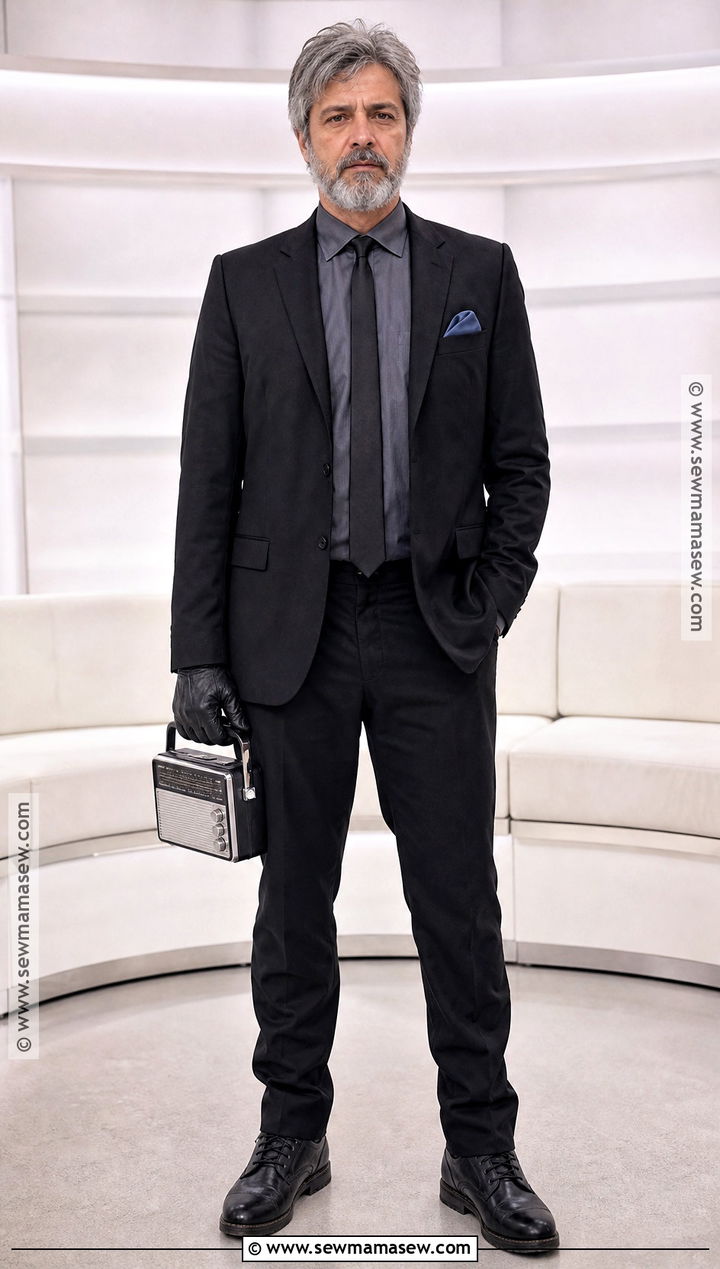 Gasoline Old Man Black Suit Costume - 35 the weeknd halloween costume ideas
