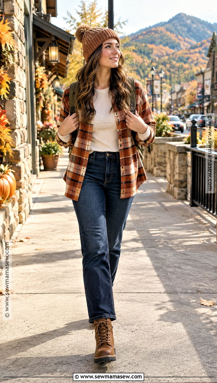Gatlinburg Fall Sightseeing Outfit - 20 tenesse outfit fall ideas