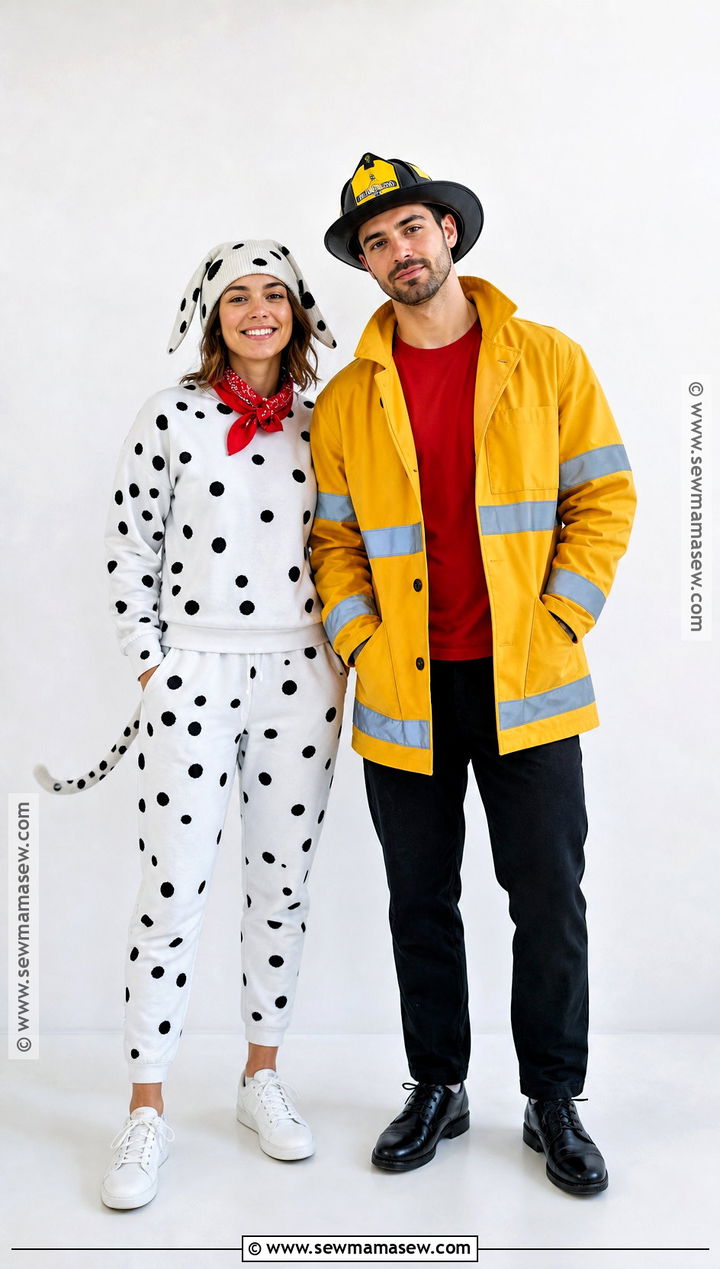 Gender Neutral Dalmatian And Firefighter Costume - 35 dalmatian and firefighter costume ideas