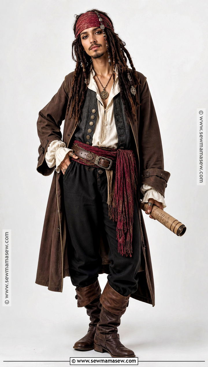 Gender Neutral Jack Sparrow Costume - 30 Jack Sparrow Halloween Costume Ideas