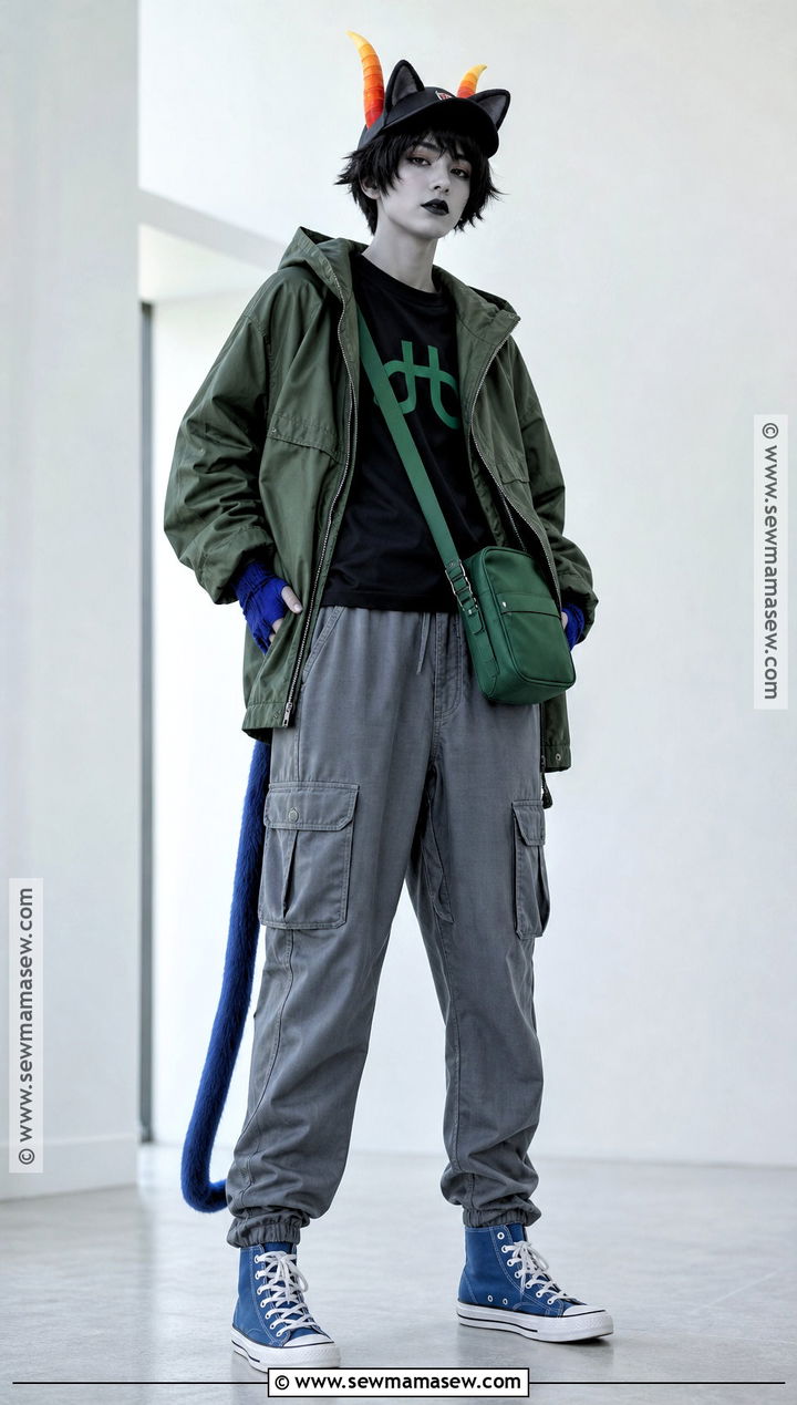 Gender Neutral Nepeta Cosplay With Oversized Layers - 30 Nepeta Cosplay Ideas