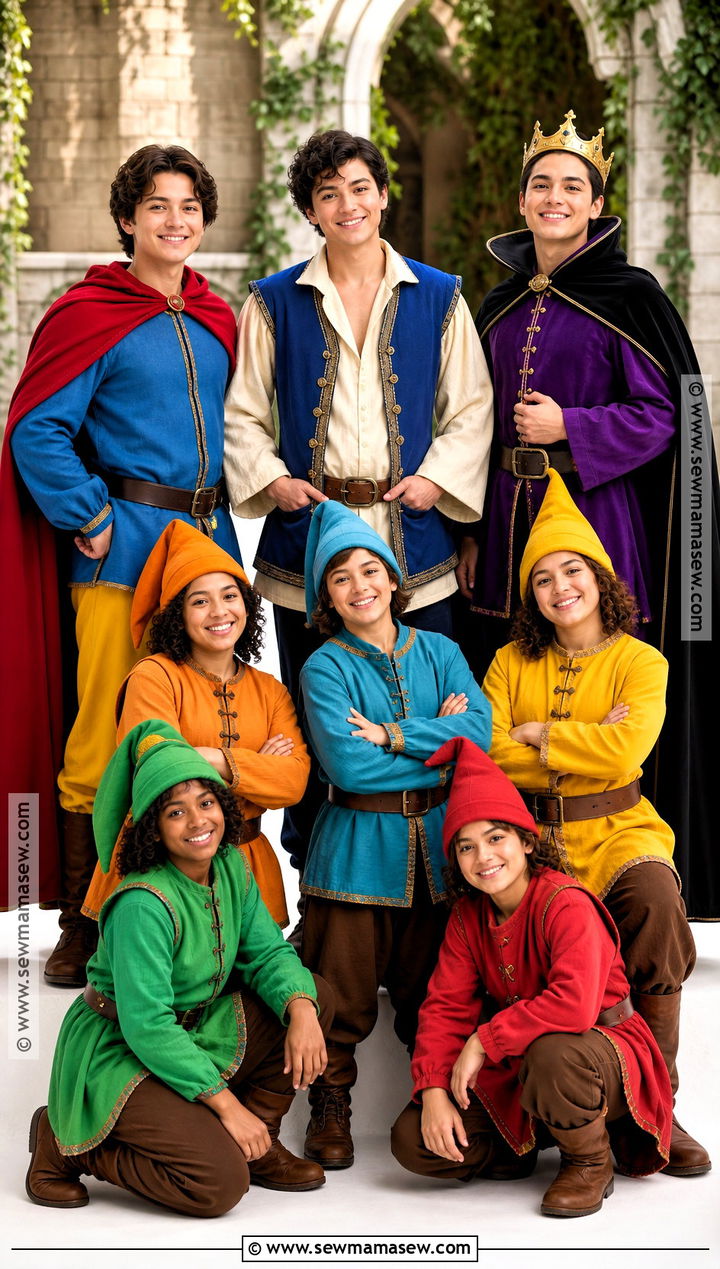 Gender Neutral Snow White Family Costume - 30 snow white family costume ideas