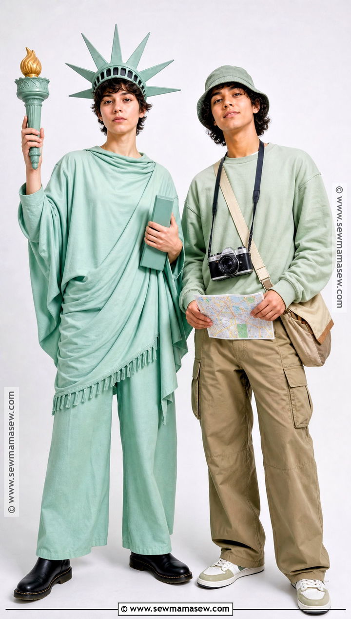 Gender Neutral Statue Of Liberty And Tourist Costume - 30 statue of liberty and tourist costume ideas
