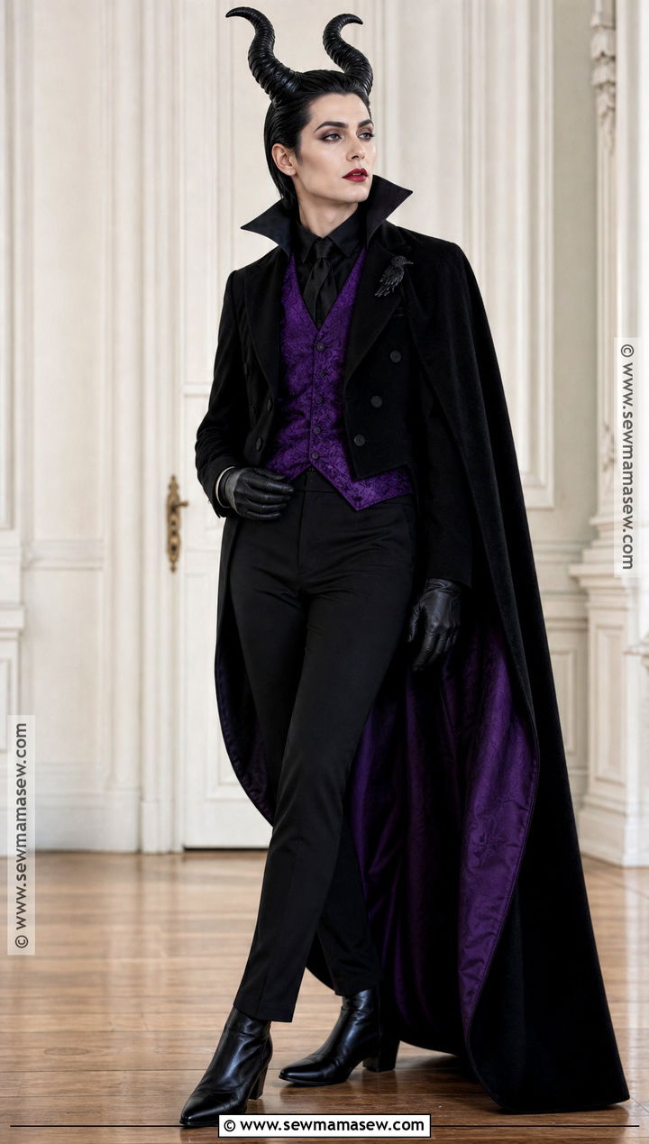 Gender Swap Maleficent Costume With Tailcoat - 50 maleficent costume ideas