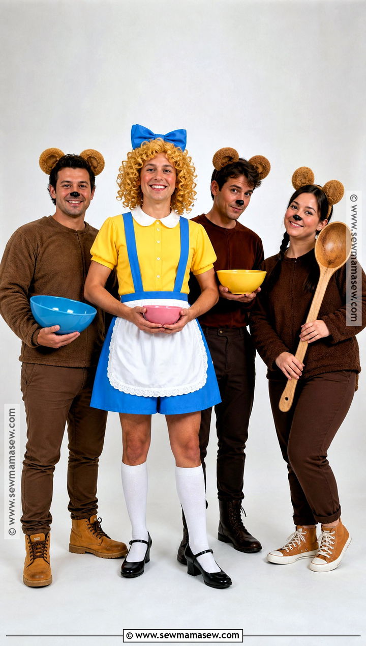 Gender Swapped Goldilocks And The Three Bears Costume - 30 goldilocks and the three bears costume ideas