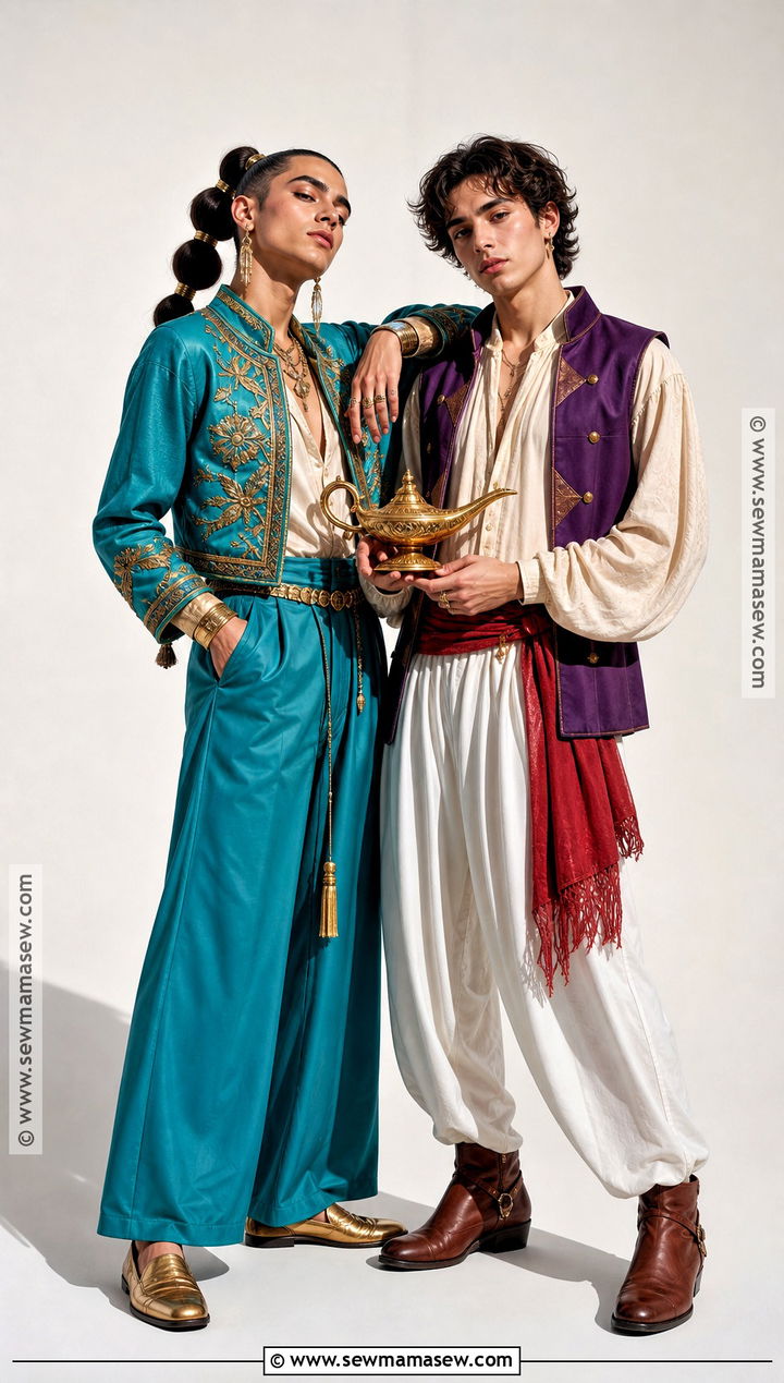 Gender Swapped Jasmine And Aladdin Costume - 35 Jasmine And Aladdin Costumes