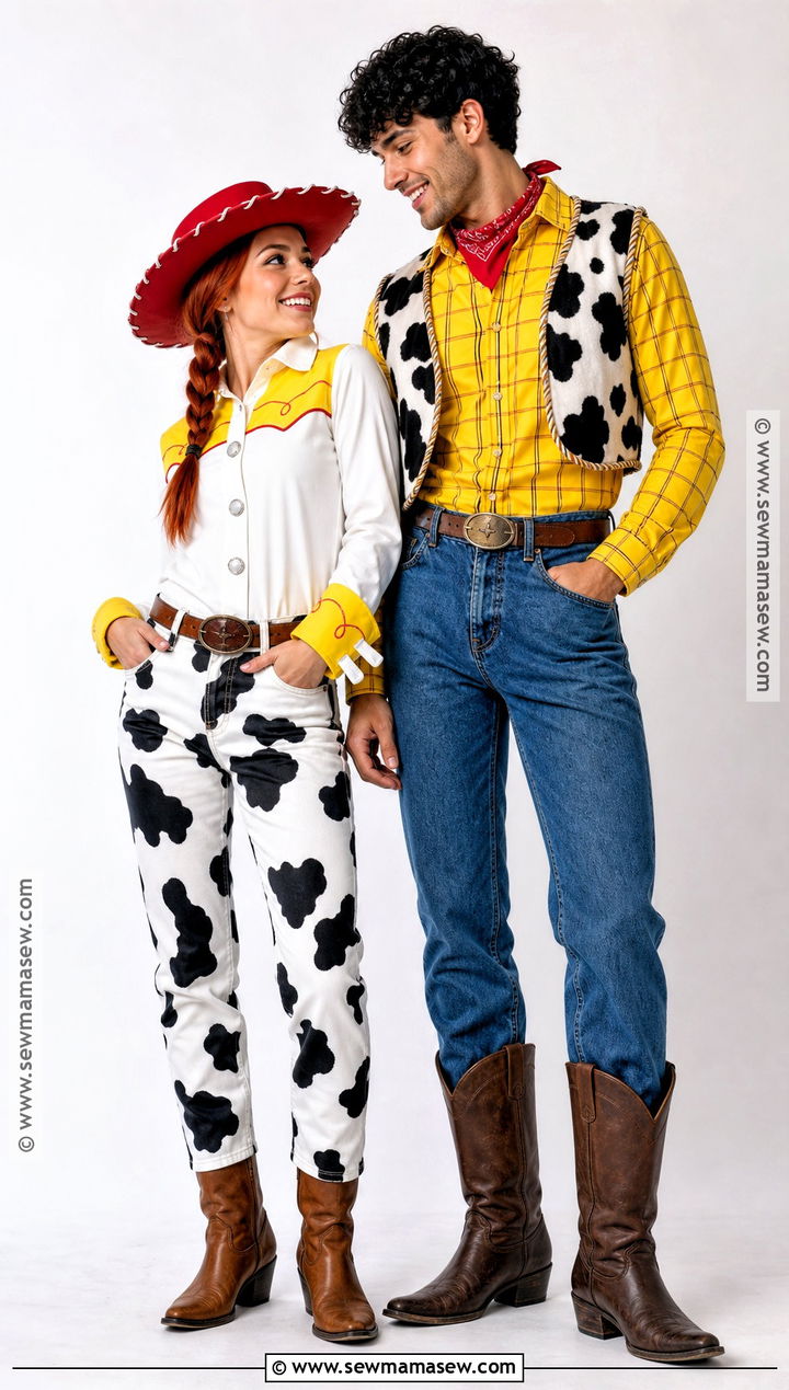Gender Swapped Jessie And Woody Costume - 30 Jessie And Woody Costumes for Couples