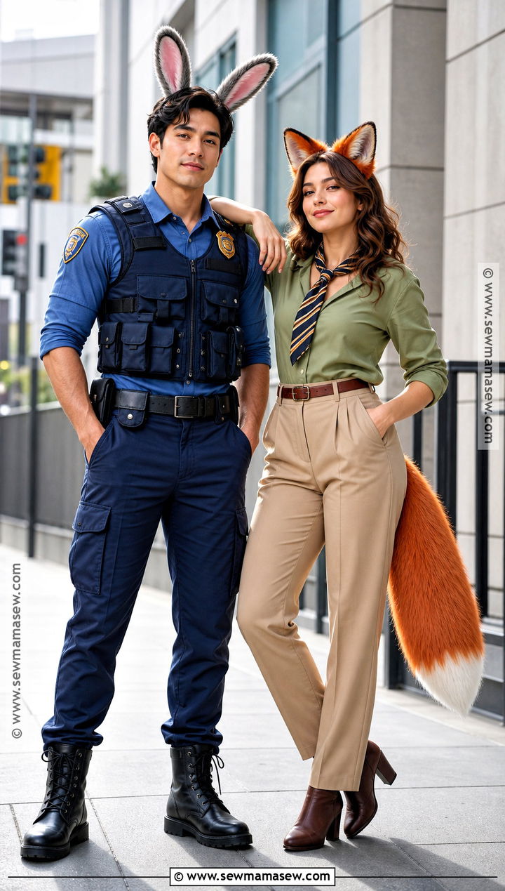 Gender Swapped Judy Hopps And Nick Wilde Costume - 35 judy hopps and nick wilde costume ideas