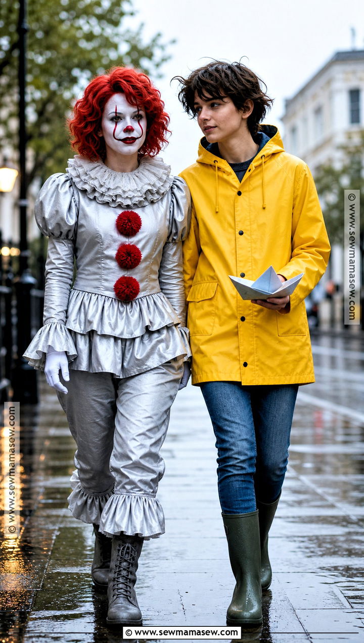 Gender Swapped Pennywise And Georgie Costume - 30 it couples costume ideas