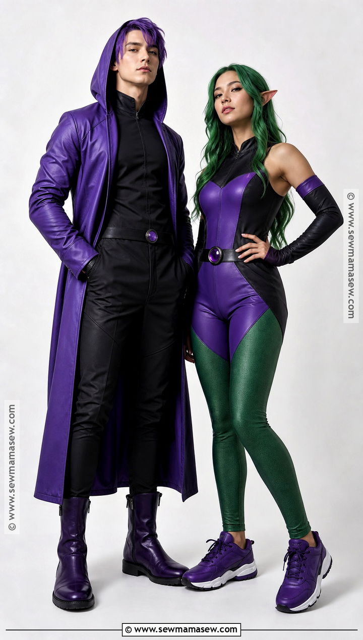 Gender Swapped Raven And Beast Boy Costume - 40 raven and beastboy titans costume ideas