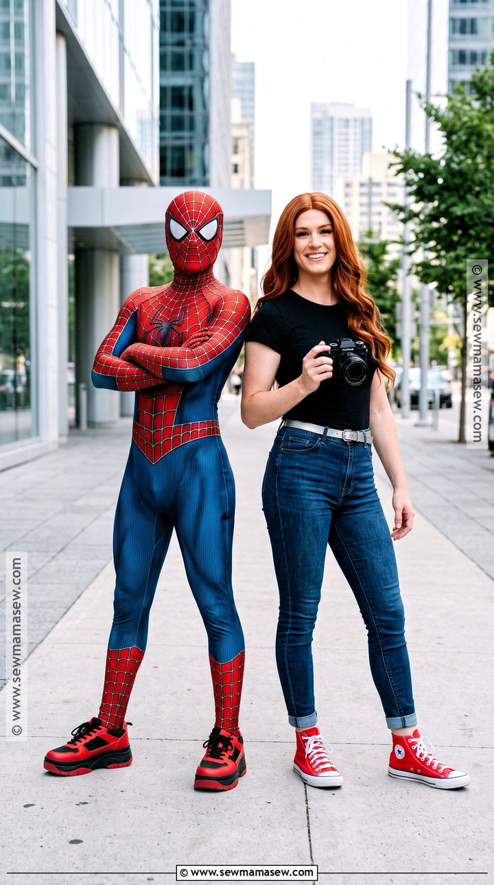 Gender Swapped Spider Man And Mary Jane Costume - 30 Spiderman Couples Costume Ideas