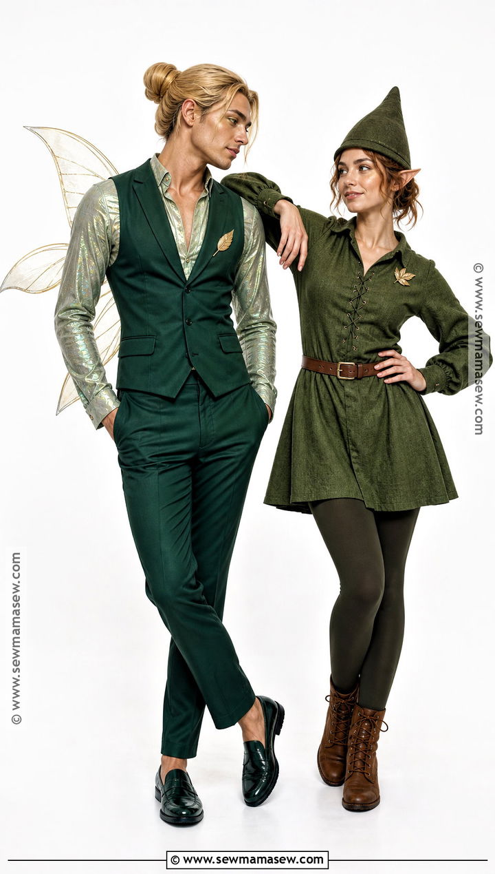 Gender Swapped Tinker Bell And Peter Pan Costume - 30 tinker bell and peter pan costume ideas