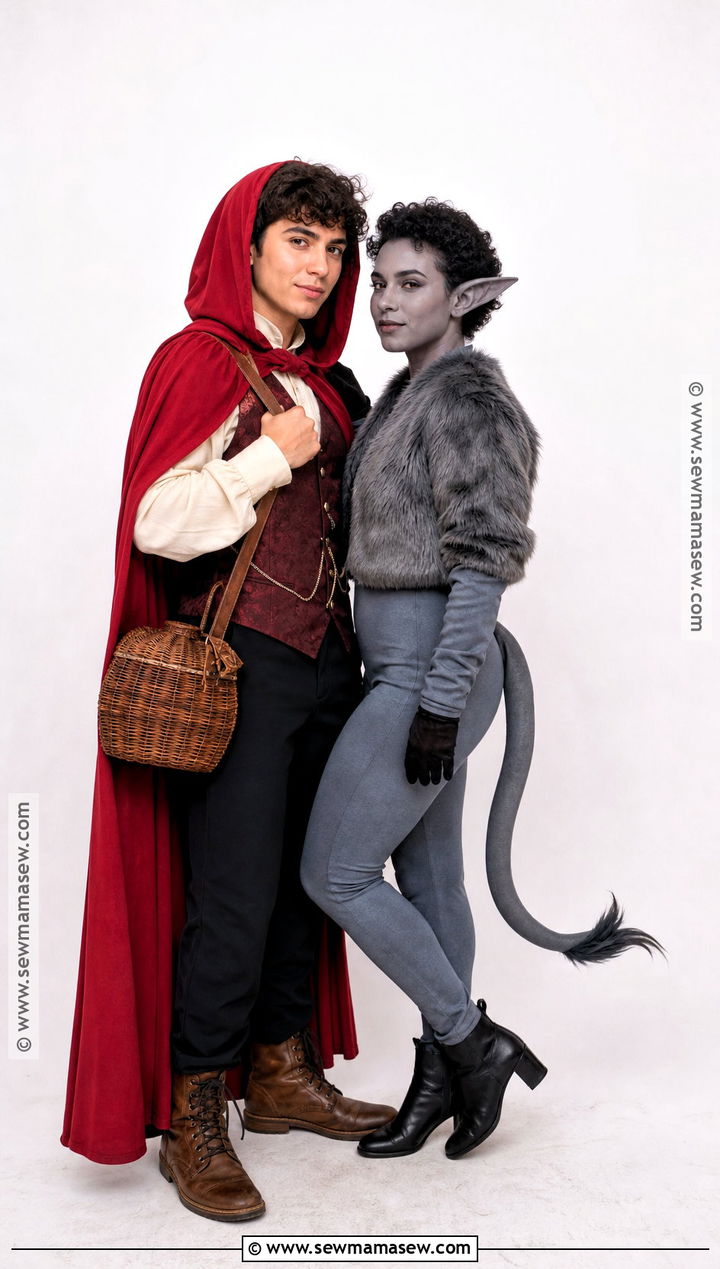 Gender Swapped Wolf And Little Red Riding Hood Costume - 30 Wolf And Little Red Riding Hood Costume Ideas