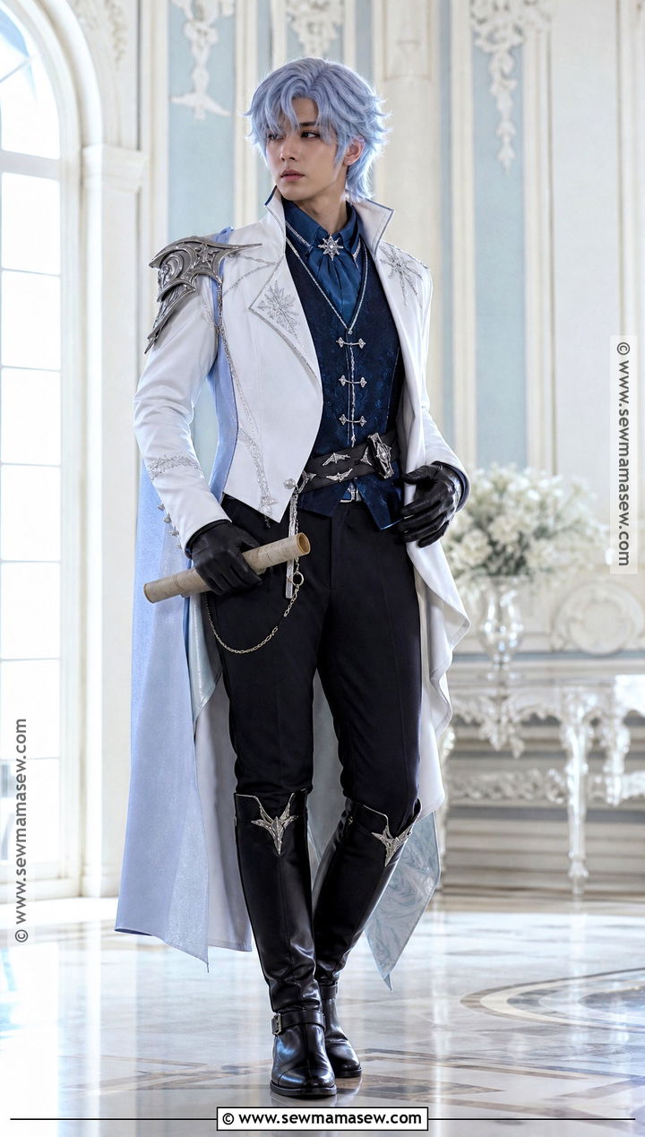 Genderbent Eula Cosplay With Tailored Coat - 30 eula cosplay ideas
