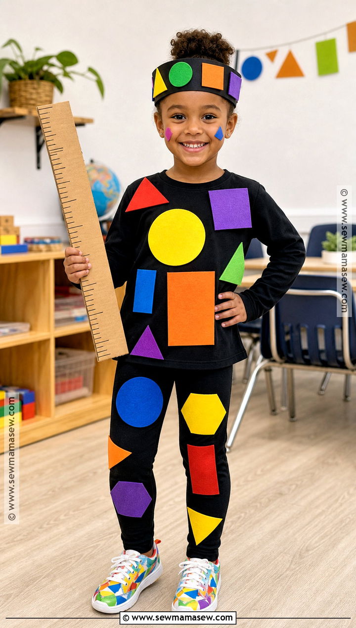 Geometric Vocabulary Parade Costume - 30 vocabulary parade ideas costumes