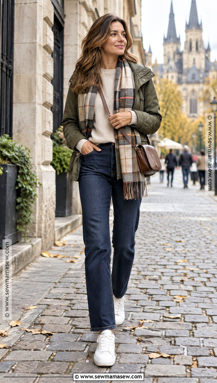 Germany Fall Sweater And Jeans Outfit - 15 Germany In Fall Outfits