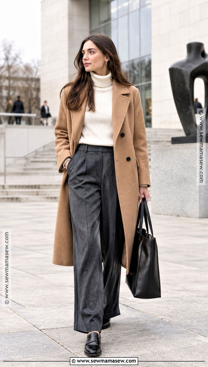 Germany Fall Wool Coat Outfit - 15 Germany In Fall Outfits