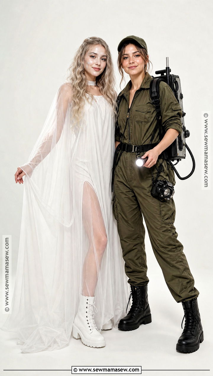 Ghost And Ghost Hunter BFF Costume - 35 bff costumes